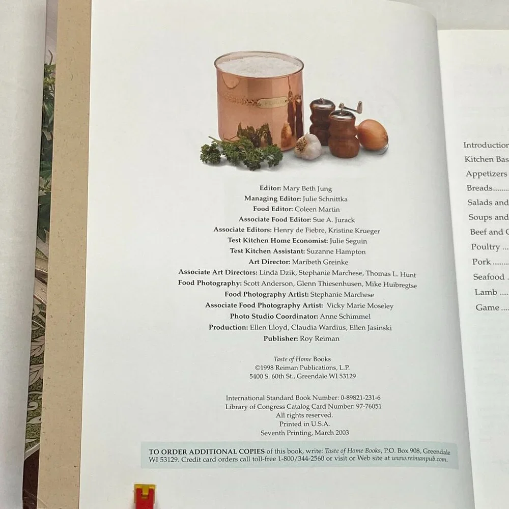 The Complete Guide to Country Cooking Hardback Book 7th Printing (2003) Vintage